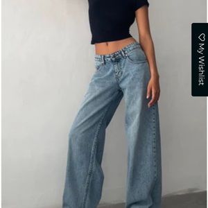 Roomy Extra Wide Low Rise Jeans